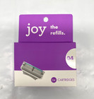  lot Of 4  Gillette Joy The Refills Cartridge Razor Refills - 4 Per Box