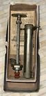 Vintage Veterinarian Metal Syringe  large Animal livestock 