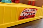 Vintage Marx Toys 5015 Rock  Em Sock  Em Fighters Robots Original 1966 W ropes