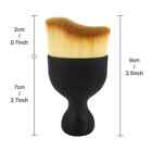 1pc Car Interior Cleaning Soft Brush Instrument Panel Crevice Dust Removal Tool