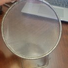 Vintage Ekco Plastic Black Handle Wire Mesh Sieve Strainer Euc