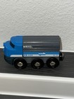Brio World Rare Wooden Intercity Blue Train Engine