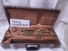 Yamaha Ytr-333 Trumpet Gold Brass Ml Bore Made In Japan W  Case Mouthpiece  3152
