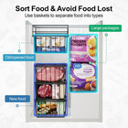 Chest Freezer Organizer Bins- 15 2    17 5  Freezer Baskets For Chest Freezer  F