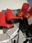 Lot Of 7 Pair Of Shoes For 18   Dolls   Fits American Girl Doll Boots Shoes