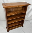 Vintage Carved Wood 5 Tier Wall Shelf Curio Display Spice Rack Cabinet 24 25 h