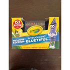 Crayola Ultimate Crayon Collection 152 Colors Caddy Sharpener Bluetiful 52-3152