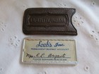 Vintage Loeb s Department Store Metal Charge Plate Credit Card Lafayette Ind