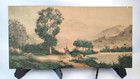 20s Meran  indian Trail  Rocky Mountain 31  Lithograph Framed Drescher American