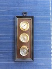 Springfield Wall Weather Station W  Thermometer Barometer Hygrometer Wood Works