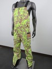 Mens S The North Face Freedom Waterproof Shell Ski Bibs Pants Paintbrush Print