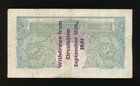 Great Britain   Guernsey 1 Pound  Note Currency September 18th Overprint 1941