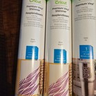 New Cricut Premium Vinyl Shimmer Glitter Bundle Silver Gold Black