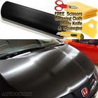 480  X 60  Black Brushed Aluminum Vinyl Film Wrap Air Bubble Free 40ft X 5ft