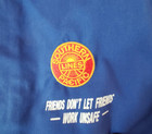  southern Pacific Railroad Jacket  Dunbrooke  Mens Large  Royal Blue-1982-  new 