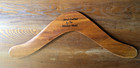 Vtg Wooden Australian Returning Boomerang Crocodile Carved Dharug Tribe Large