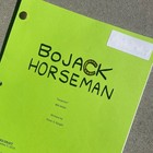 Bojack Horseman 2018 Surprise  Episode Original Production Table Draft Script