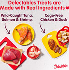 Hartz Delectables Squeeze Up Lickable Cat Treat - Seafood - Variety Pack  72 Ct 
