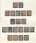 Denmark Used 1871-1930 Collection Back-of-the-book On Hingeless Pages