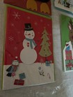 Papyrus Lot Of 6 Christmas Holiday Cards  Juvenile Embellished 3d Cute Kids 
