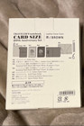 Traveler   s Notebook Card Size 20th Anniversary Set Color Brown