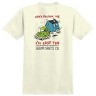 Brand New Mens Anti-hero Jalopi Returns T-shirt Cream