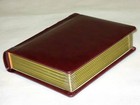Professional 4x6 Burgundy Wedding Album - 20 Photos     engraving Available 