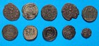 Lot Of 10 Roman Lrb - Ancient Bronze Coins - Low Grade