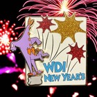 Wdi - Cast Member - 2007 New Year s Fireworks - Figment Pin