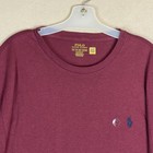 Polo Ralph Lauren T Shirt Mens Xxl Burgundy Classic Fit Jersey Long Sleeve Tee