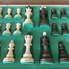 Weigel Ambassador Chess Set Wooden Handcrafted Folding Board King Euc 