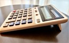Vintage Sharp Compet Vx-2126h Twin Power Calculator Mint   Perfect Condition