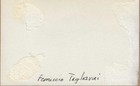 Ferruccio Tagliavini Hand Signed Card Italian Operatic Lyric Tenor Deceased Coa