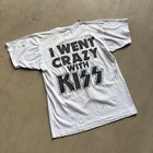 Vintage 1987 Kiss Crazy Size L Tee