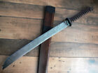 Custom Handmade D2 Tool Steel Wakizashi Sword Combat Sword Katana Sword