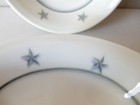 Mayer China Ss United States Line Grey Star Pattern Round   Oval Fruit dessert