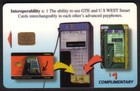  1  Comp  Interoperability Gte  left-reverse    Us West 04 98 Sealed Phone Card