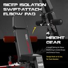 Commercial Adjustable Weight Bench Heavy Duty 2000lbs Workout Bench For Home Gym