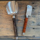 Galena  925 Sterling Silver Ice Scoop   Cheese Knife Serving Set