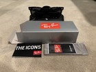 Ray-ban Wayfarer Men   s Black Plastic Sunglasses Uv400 Protection