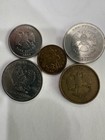  Russian Federation Coins-rubles And Kopeks-lot 5 Pcs  Moscow Mint  