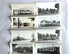 C  1948 Philadelphia Suburban Transit Co Trolley Streetcar Photo Lot Of 14