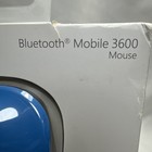 Microsoft Wireless Bluetooth Mobile 3600 Cyan Blue Mouse  New Sealed