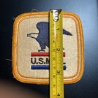 Vintage Us Mail Postal Service Post Office Uniform Patch 1970s  937 