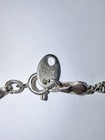 Vintage Avon Twisted Flat Silver Tone Chain Anklet 10   