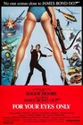 1981 For Your Eyes Only Movie Poster 11x17 007 James Bond Roger Moore Melina     