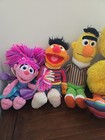 Lot 10 Sesame Street Plush Count Abby Burt Ernie Elmo Big Bird Gund Isaac Mizrah