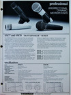 Vintage 1980 s Shure Brothers Sm78   Sm58 Cardioid Dynamic Microphone W Extras 1