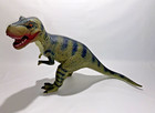 Large Vintage Rubber Toy Dinosaur T-rex 13  X 18 