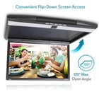 Pyle Vehicle Flip-down Display 17 3       Screen  Roof Mount Monitor W 1080p Support